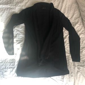 Zara Knit black open face cardigan